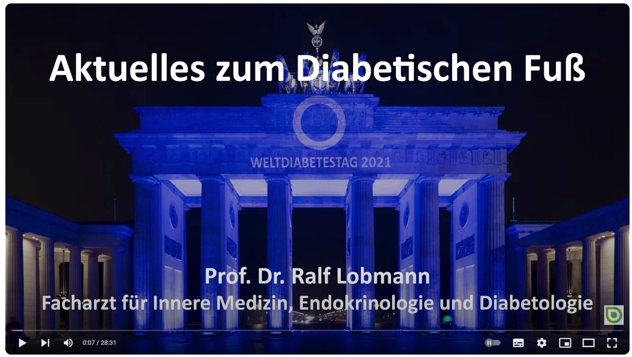 Diabetischer Fu�