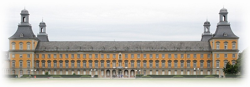 Photo Georg H. Fischer: Universit�t Bonn im Juli 2016