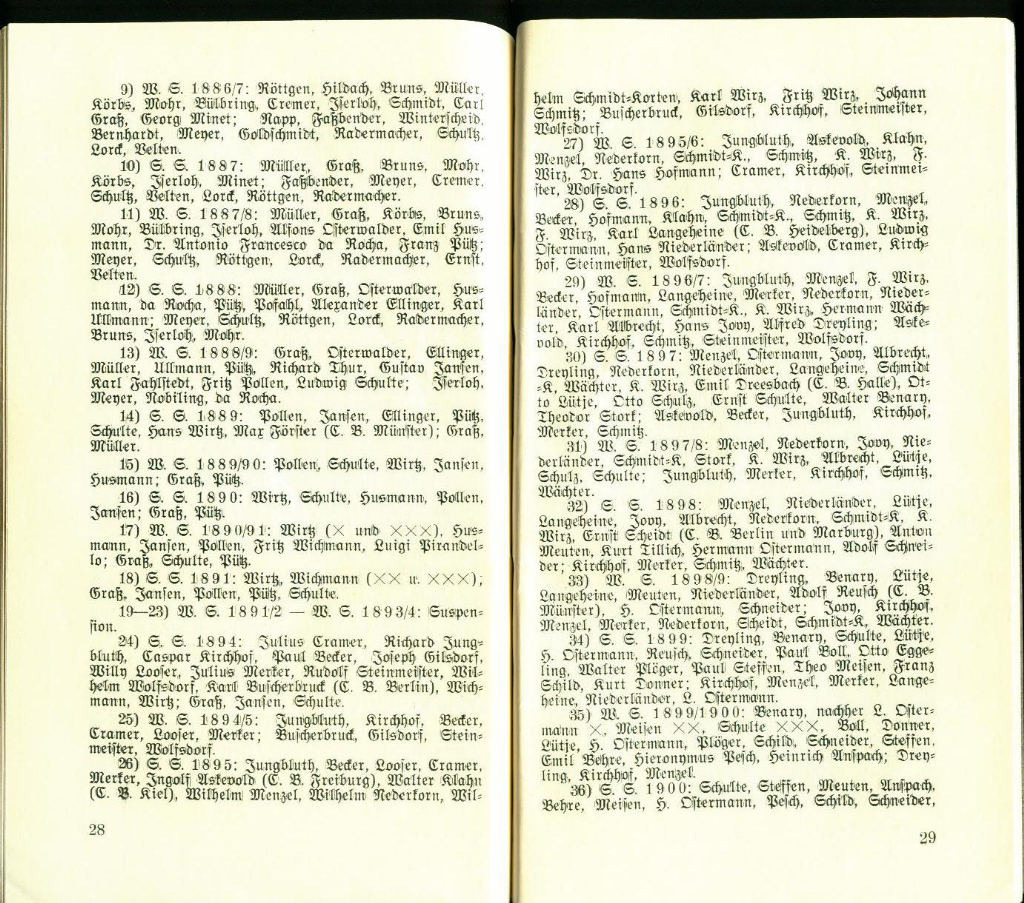 Nobelpreisträger Luigi Pirandello - Die Bonner Nassovia 1882-1932 - Festschrift