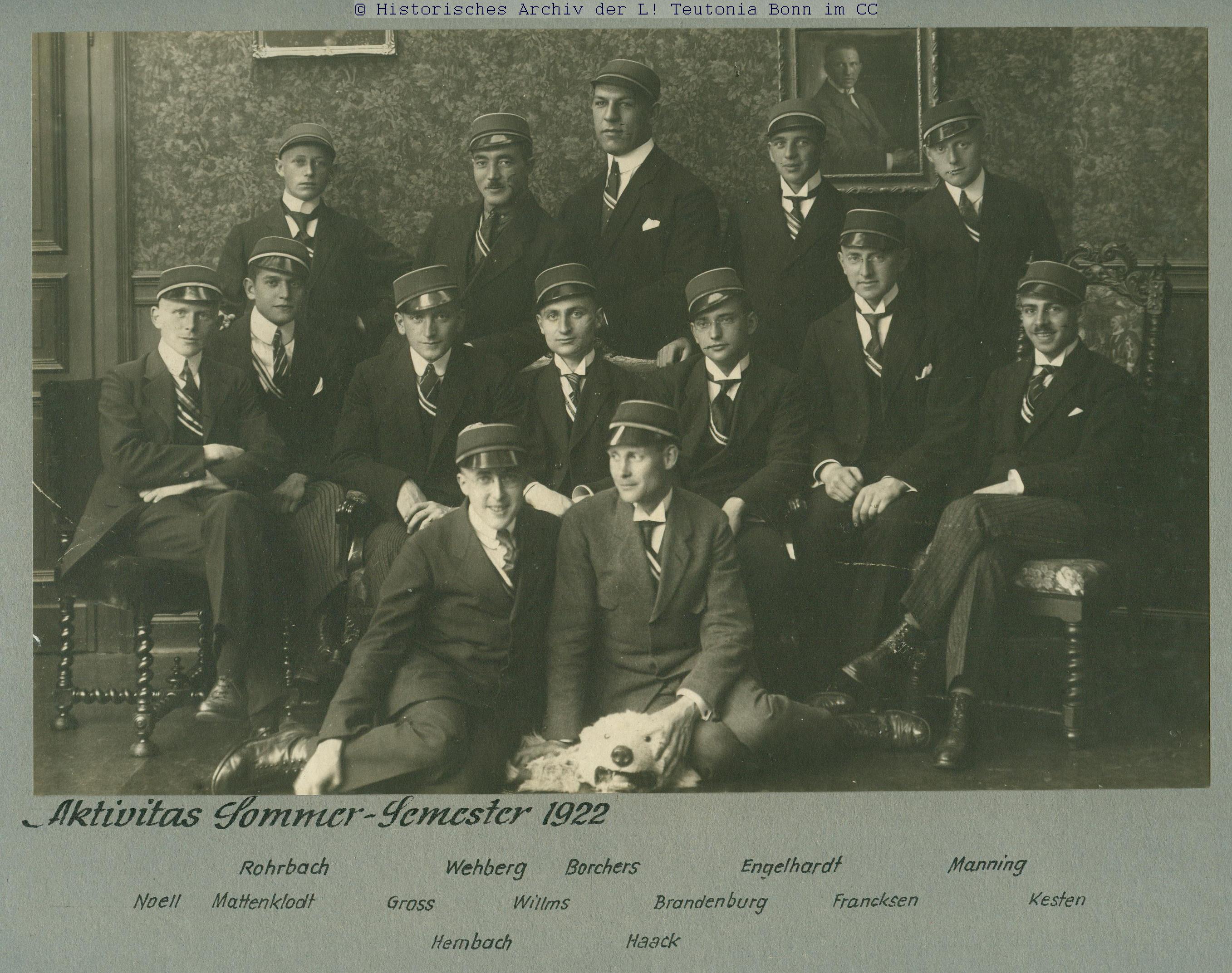 1922_Sommersemester_Aktivitas_L_Tuisconia_Bonn