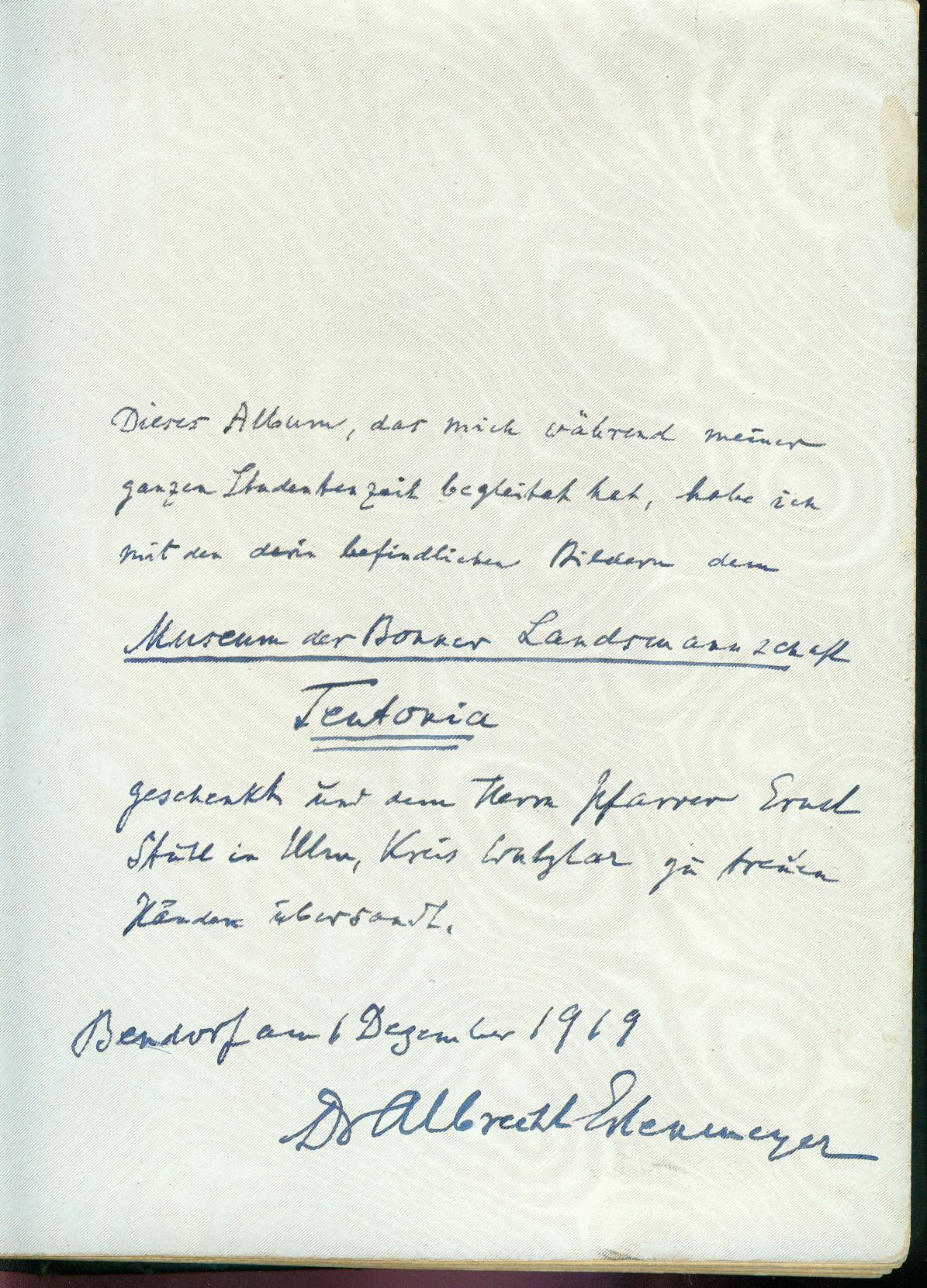 Album Albrecht Erlenmeyer