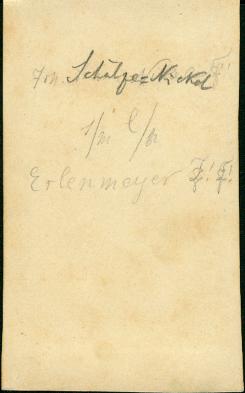 Verdensia G�ttingen im Album von Erlenmeyer II Teutoniae Bonn